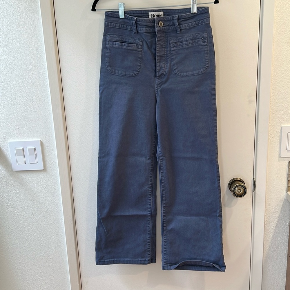 Rouje High-Rise Wide Leg Jeans - Size 27